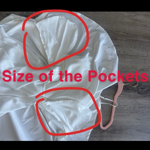 Altar’d State Kylen White Satin Lace Up Back Mini Strappy Dress - Picture 9 of 10